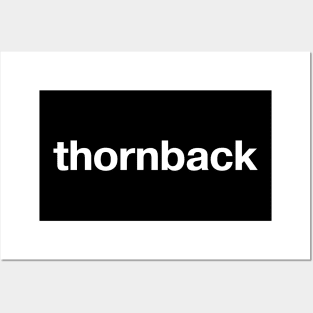 thornback Posters and Art